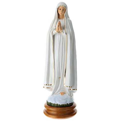 Statue Notre-Dame de Fatima fibre de verre 110cm Landi POUR EXTÉRIEUR 1