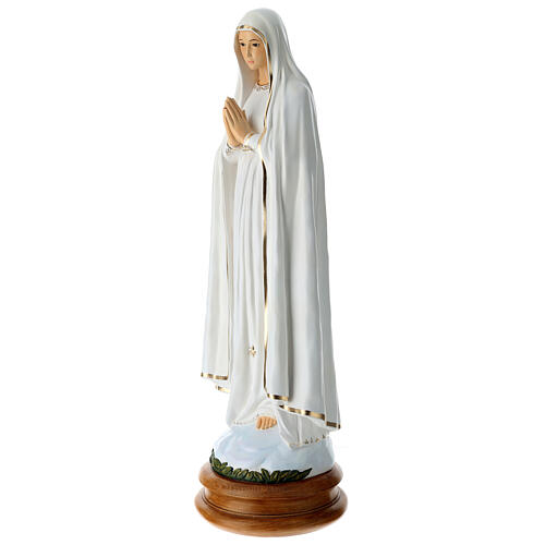 Statue Notre-Dame de Fatima fibre de verre 110cm Landi POUR EXTÉRIEUR 3