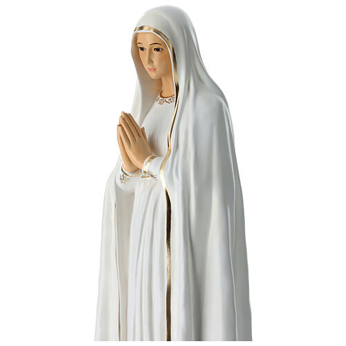 Statue Notre-Dame de Fatima fibre de verre 110cm Landi POUR EXTÉRIEUR 4