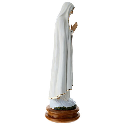 Statue Notre-Dame de Fatima fibre de verre 110cm Landi POUR EXTÉRIEUR 5
