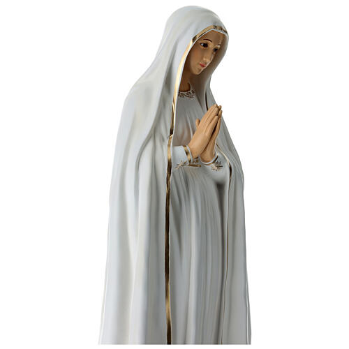 Statue Notre-Dame de Fatima fibre de verre 110cm Landi POUR EXTÉRIEUR 6