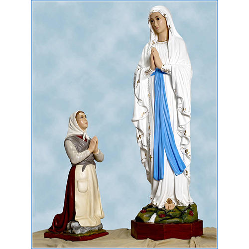 Virgen de Lourdes y Bernadette Landi 1