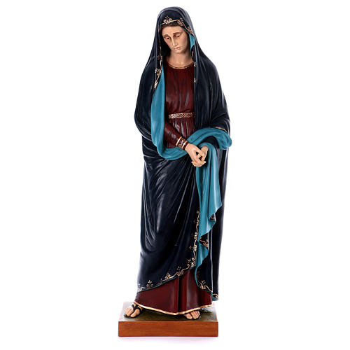 Our Lady of Sorrows, dead Jesus statue in fiberglass, 170cm Land FOR OUTDOOR 3