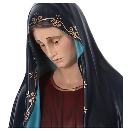 Our Lady of Sorrows, dead Jesus statue in fiberglass, 170cm Land FOR OUTDOOR 5