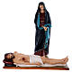 Our Lady of Sorrows, dead Jesus statue in fiberglass, 170cm Land FOR OUTDOOR s1