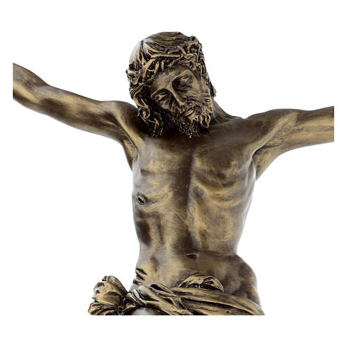 Statue Corps du Christ fibre de verre 80cm Landi POUR EXTÉRIEUR 2