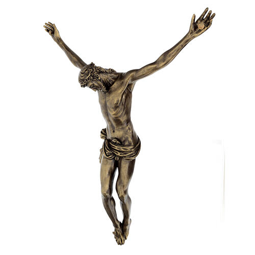 Statue Corps du Christ fibre de verre 80cm Landi POUR EXTÉRIEUR 3