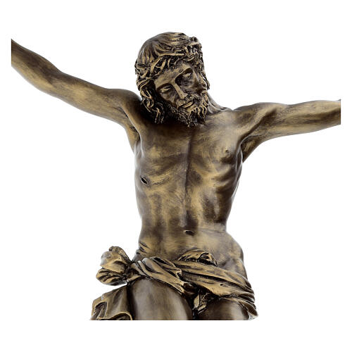Statue Corps du Christ fibre de verre 80cm Landi POUR EXTÉRIEUR 5