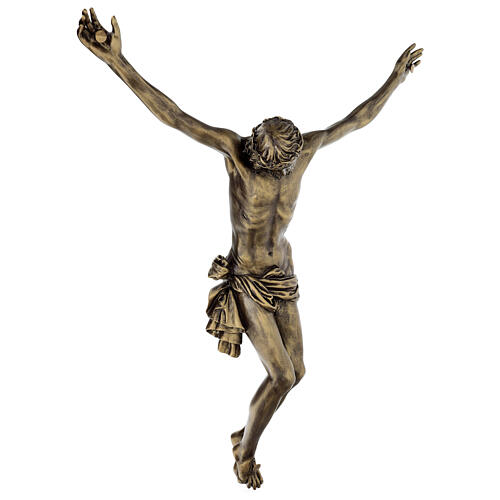 Statue Corps du Christ fibre de verre 80cm Landi POUR EXTÉRIEUR 6