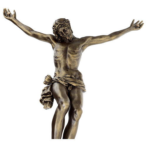 Statue Corps du Christ fibre de verre 80cm Landi POUR EXTÉRIEUR 7