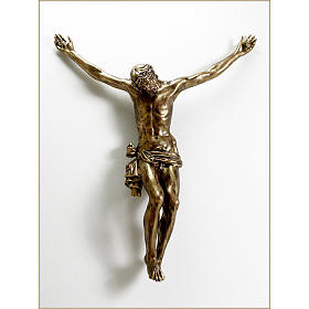 Imagens em Fibra de Vidro: Corpo de Cristo fibra de vidro 80 cm Landi