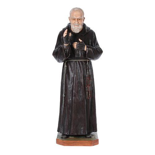 Padre Pio of Pietralcina statue in fiberglass, 175 cm by Landi FOR OUTDOOR 1