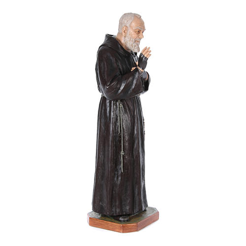 Padre Pio of Pietralcina statue in fiberglass, 175 cm by Landi FOR OUTDOOR 3
