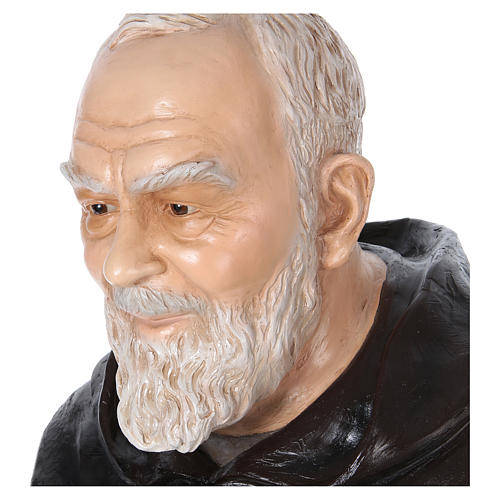 Padre Pio of Pietralcina statue in fiberglass, 175 cm by Landi FOR OUTDOOR 5