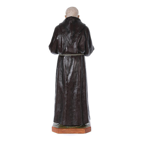 Statue Saint Pio de Pietrelcina fibre de verre 175cm Landi POUR EXTÉRIEUR 4