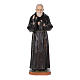 Statue Saint Pio de Pietrelcina fibre de verre 175cm Landi POUR EXTÉRIEUR s1