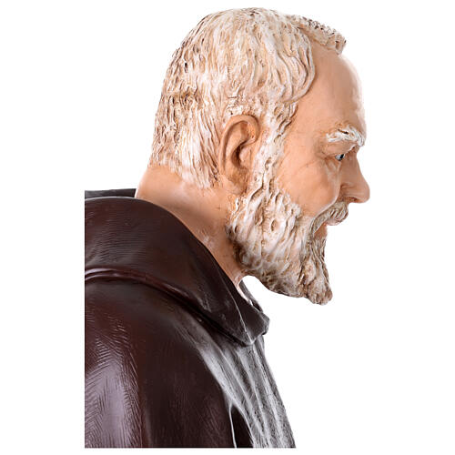 Padre Pio of Pietralcina statue in fiberglass, 150 cm by Landi FOR OUTDOOR 10
