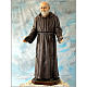 Statue Saint Pio de Pietrelcina fibre de verre 150cm Landi POUR ÉXTERIEUR s1