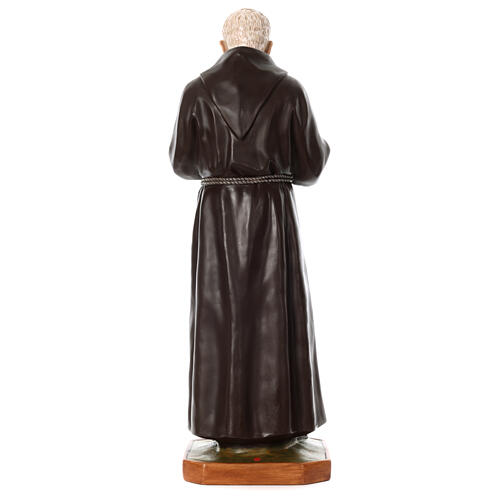 Statue Saint Pio de Pietrelcina fibre de verre 125cm Landi POUR EXTÉRIEUR 8