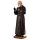 Statue Saint Pio de Pietrelcina fibre de verre 125cm Landi POUR EXTÉRIEUR s3