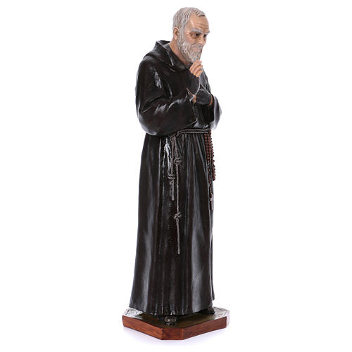 Padre Pio of Pietralcina statue in fiberglass, 100 cm by Landi FOR OUTDOOR 4