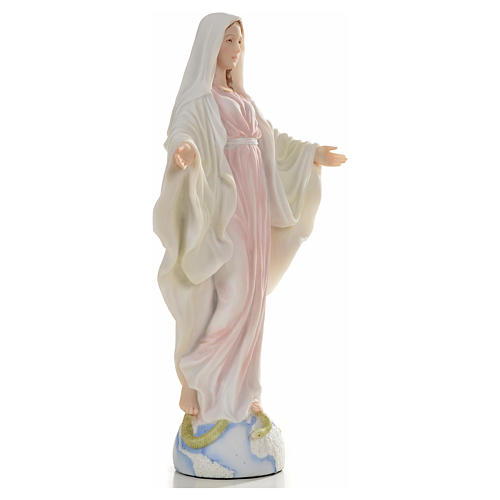 Miraculous Madonna statue in resin, 26cm 2