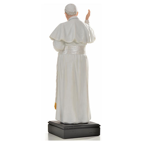 Pope Francis statue in resin, 27cm 3