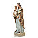 Saint Joseph with baby in resin, 20cmSaint Joseph with baby sta s2