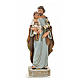 San Giuseppe con bambino 20 cm resina s1