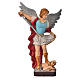 Statua San Michele Arcangelo 16 cm materiale infrangibile s1
