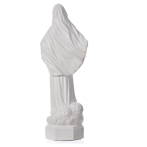 Statua Madonna Medjugorje 30 cm materiale infrangibile 2