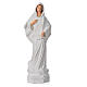 Statua Madonna Medjugorje 30 cm materiale infrangibile s1