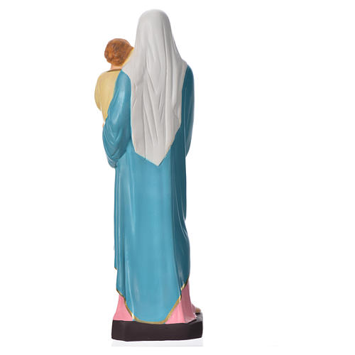 Statue Vierge à l'Enfant 30 cm matériau incassable 2