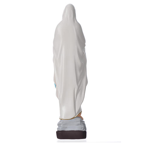 Statua Madonna Lourdes 30 cm materiale infrangibile 2