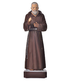 Imagens em Resina e PVC: Imagem Padre Pio 30 cm material inquebrável