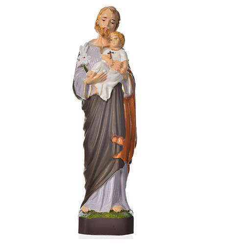 Saint Joseph statue pvc incassable 16 cm 1