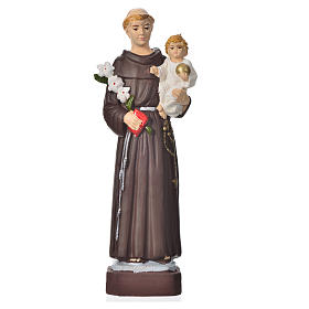 Saint Antoine statue pvc incassable 16 cm