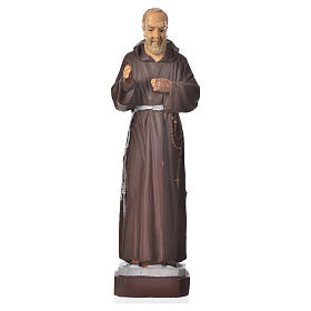 Imagens em Resina e PVC: Padre Pio 16 cm material inquebrável