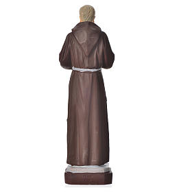 Imagens em Resina e PVC: Padre Pio 16 cm material inquebrável