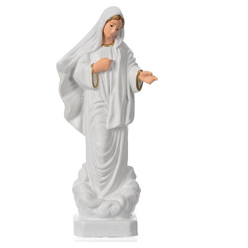 Virgen de Medjugorje 16 cm. material infrangible 1