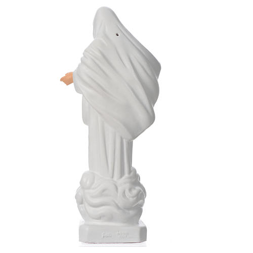 Virgen de Medjugorje 16 cm. material infrangible 2