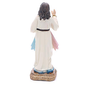Statua Gesù Misericordioso 10,5 cm resina