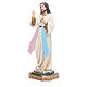 Statue Christ Miséricordieux 30,5 cm résine colorée s2