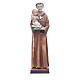 Statue of Saint Anthony 30 cm in coloured resin s1