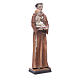 Statue Saint Antoine 30 cm résine colorée s4