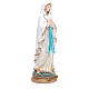 Estatua Virgen de Lourdes 32 cm resina s4