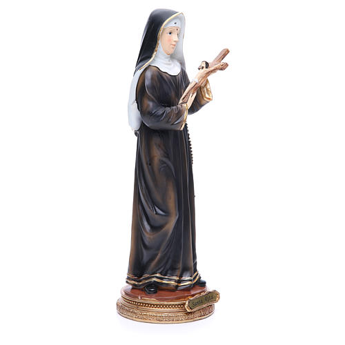 Statue Sainte Rita 32 cm résine 4