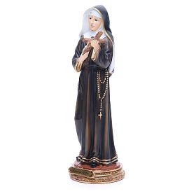 St Rita of Cascia resin statue 12.5 inches