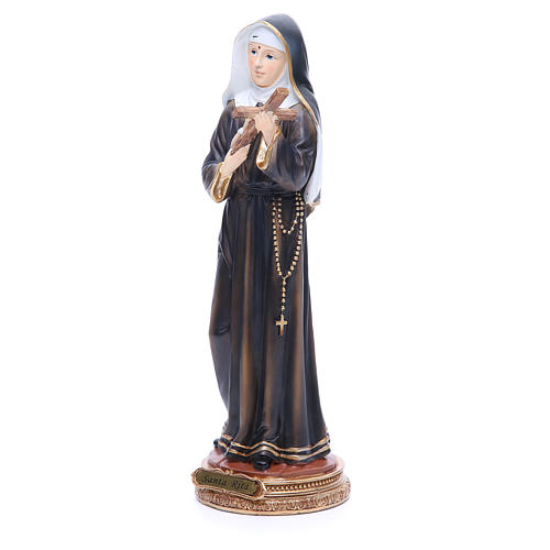 St Rita of Cascia resin statue 12.5 inches 2