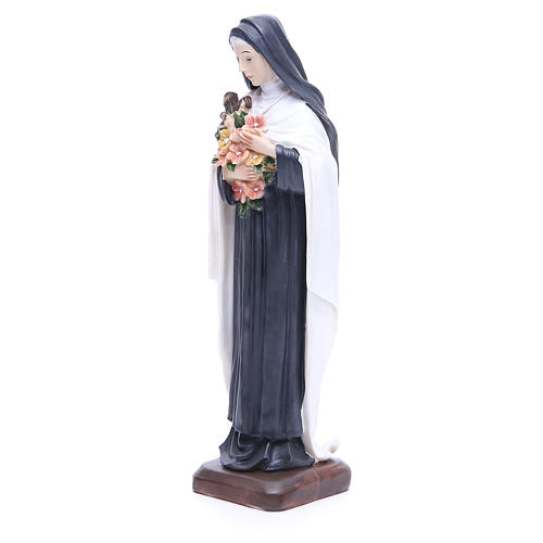 Statue Sainte Thérèse résine 30 cm 2